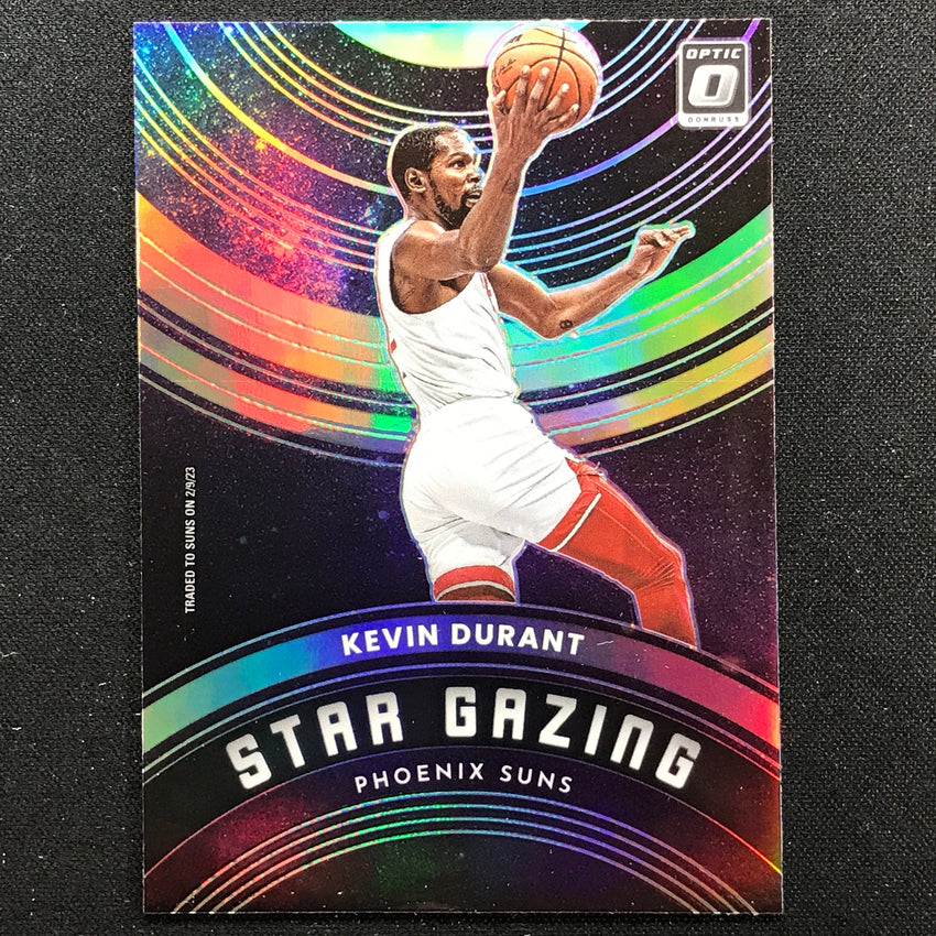 2022-23 Donruss Optic KEVIN DURANT Star Gazing Holo Silver #9
