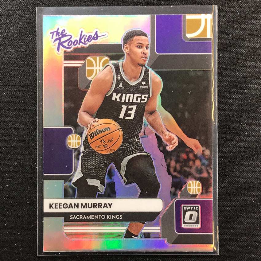 2022-23 Donruss Optic Keegan Murray The Rookies Holo Silver No 4