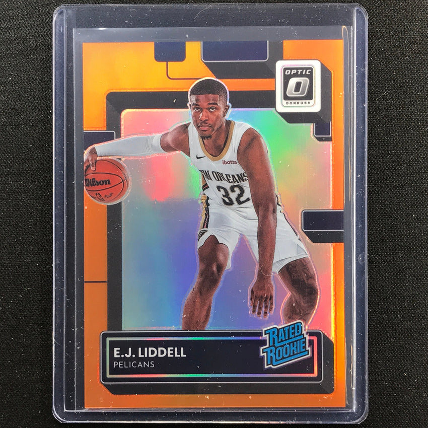 2022-23 Donruss Optic E.J. LIDDELL Rated Rookie Orange 37/199 #207