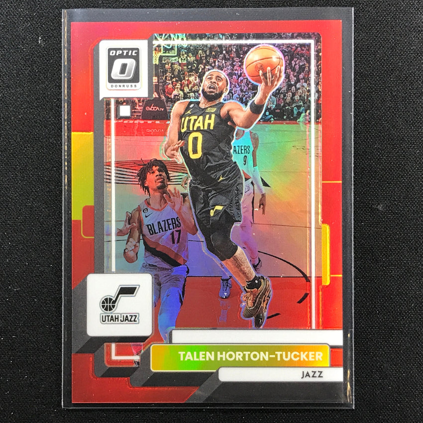 2022-23 Donruss Optic Talen Horton-tucker Red /99 No 59