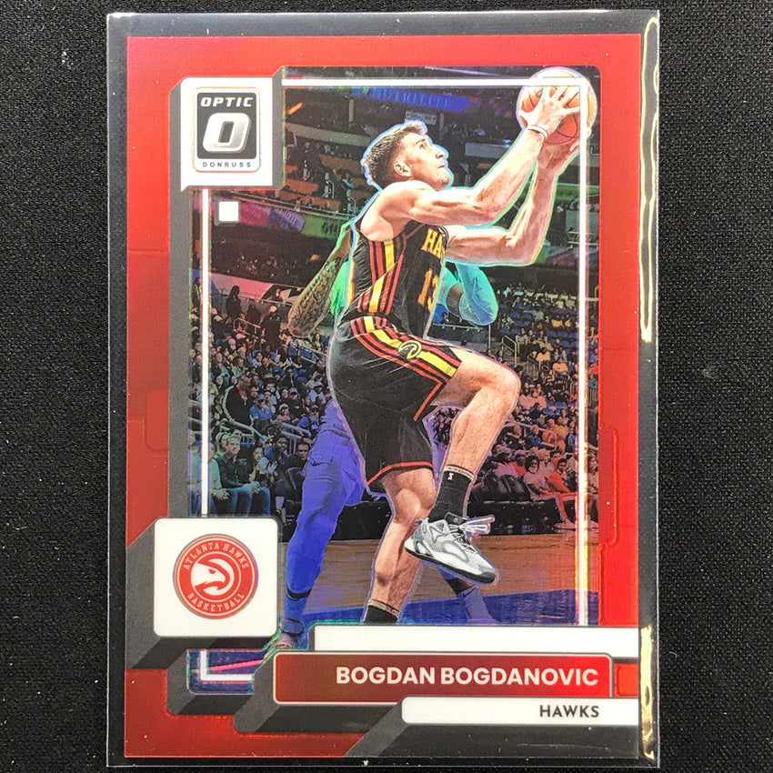 2022-23 Donruss Optic Bogdan Bogdanovic Red /99 No 115