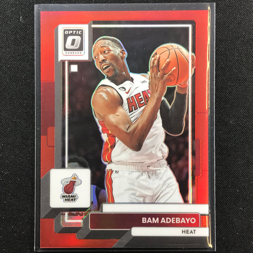 2022-23 Donruss Optic Bam Adebayo Red /99 No 174