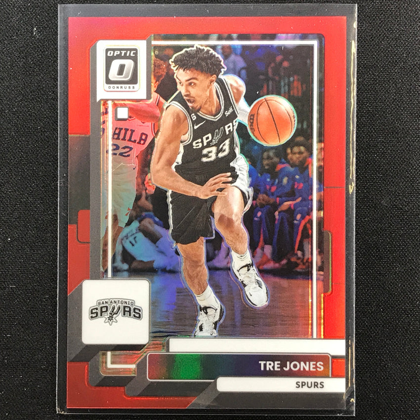 2022-23 Donruss Optic TRE JONES Red /99 #199