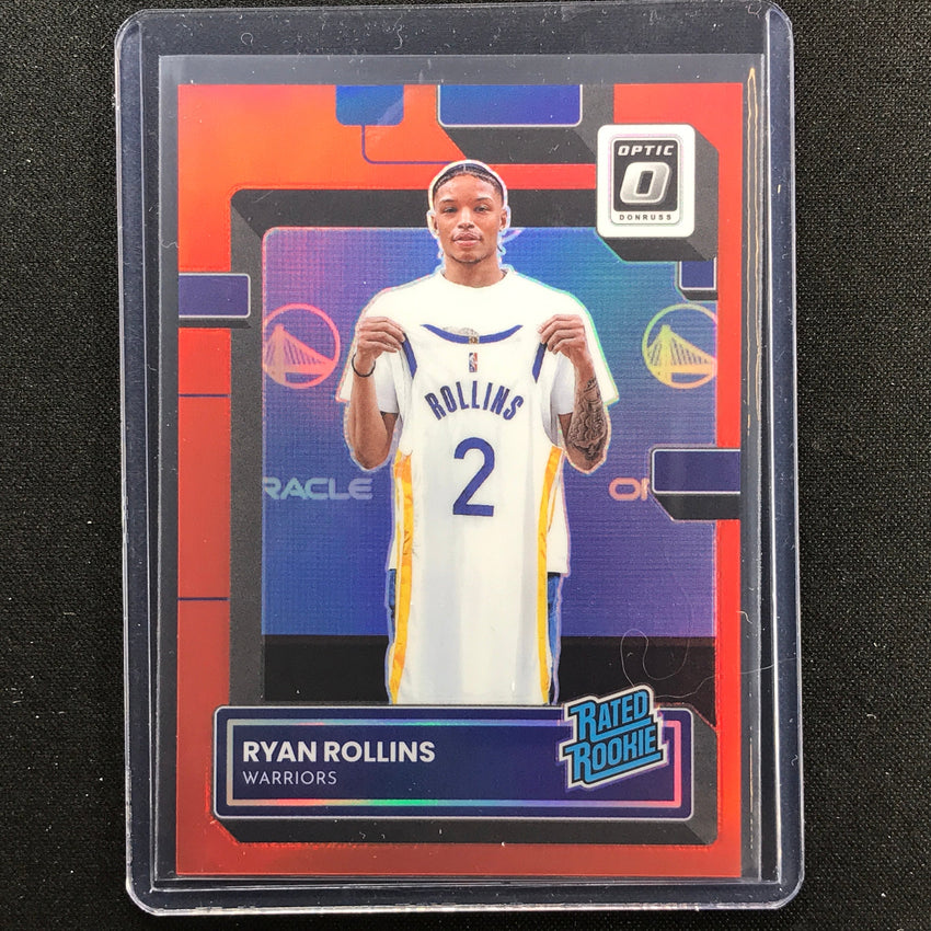 2022-23 Donruss Optic Ryan Rollins Rated Rookie Red 55/99