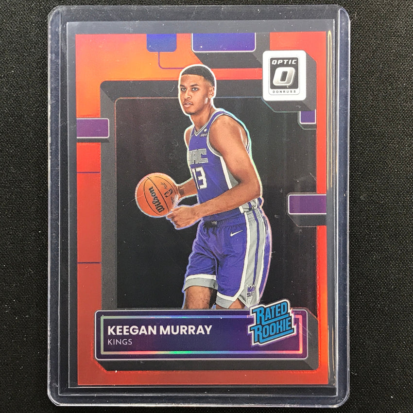 2022-23 Donruss Optic Keegan Murray Rated Rookie Red 93/99