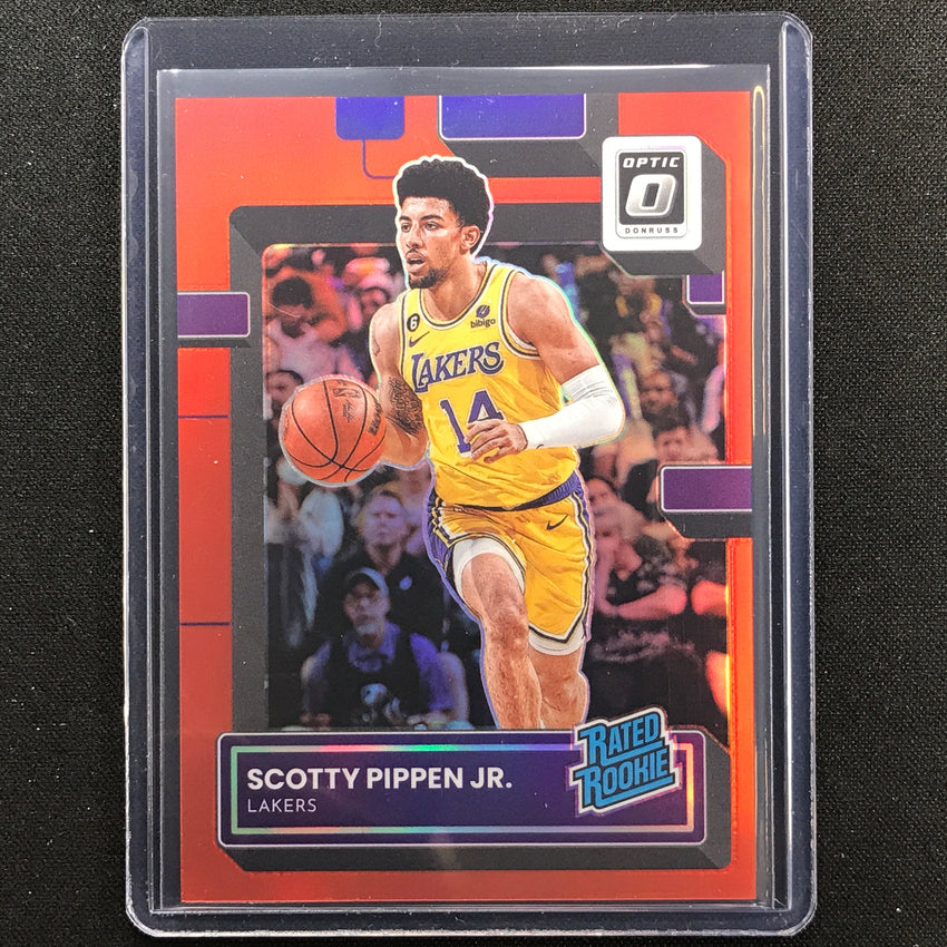 2022-23 Donruss Optic Scotty Pippen Jr. Rated Rookie Red 56/99
