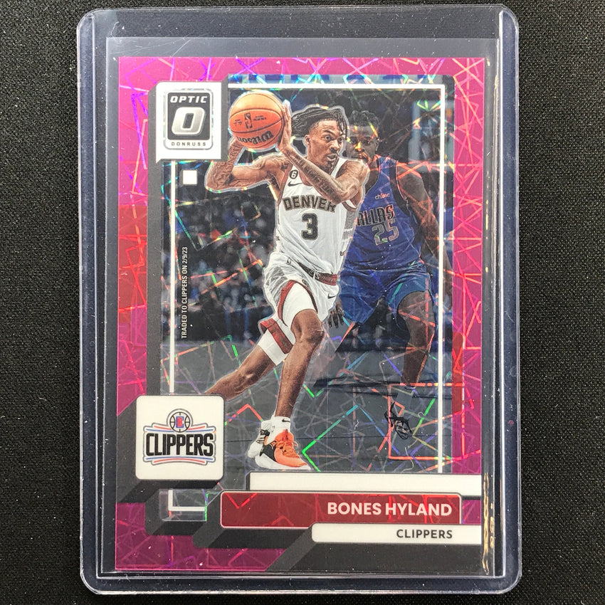 2022-23 Donruss Optic Bones Hyland Pink Velocity 62/79