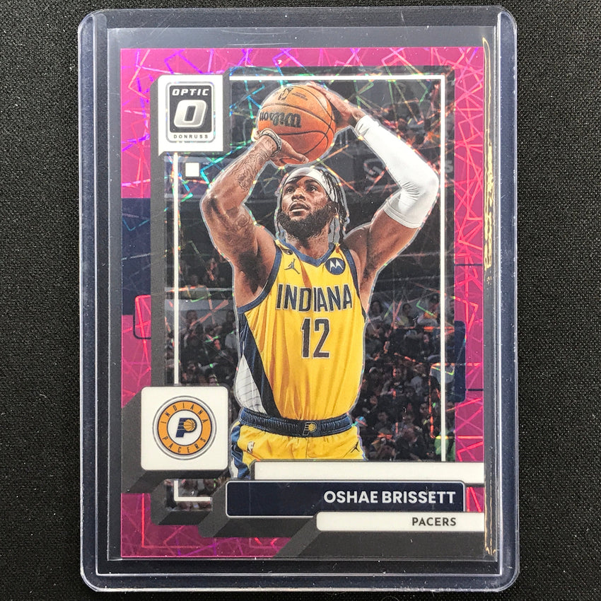 2022-23 Donruss Optic Oshae Brissett Pink Velocity 26/79