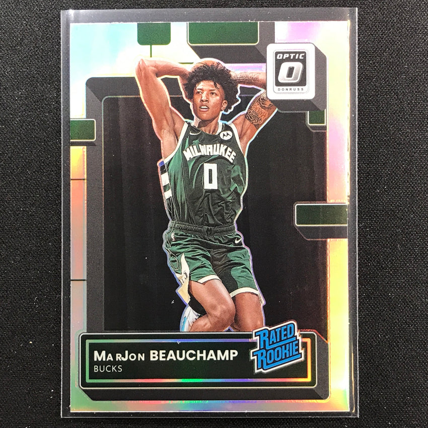 2022-23 Donruss Optic Marjon Beauchamp Rated Rookie Holo Silver Prizm No 210