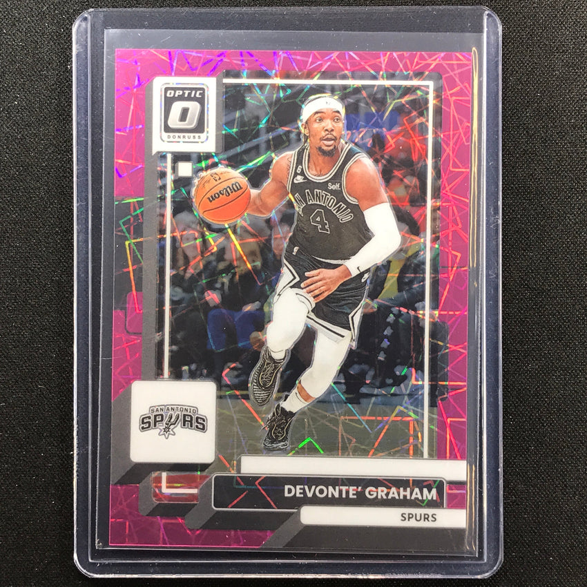 2022-23 Donruss Optic Devonte Graham Pink Velocity 5/79