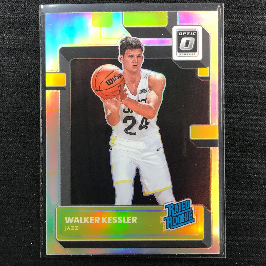 2022-23 Donruss Optic Walker Kessler Rated Rookie Holo Silver Prizm No 213