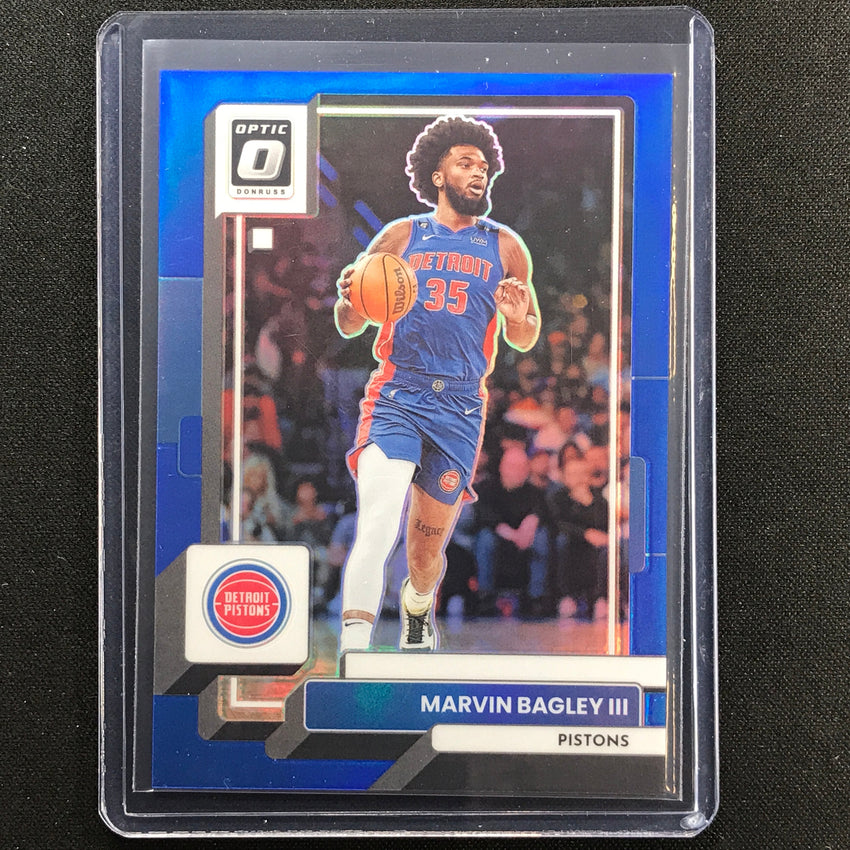 2022-23 Donruss Optic Marvin Bagley Iii Blue 14/49