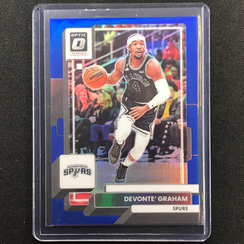 2022-23 Donruss Optic Devonte Graham Blue 19/49