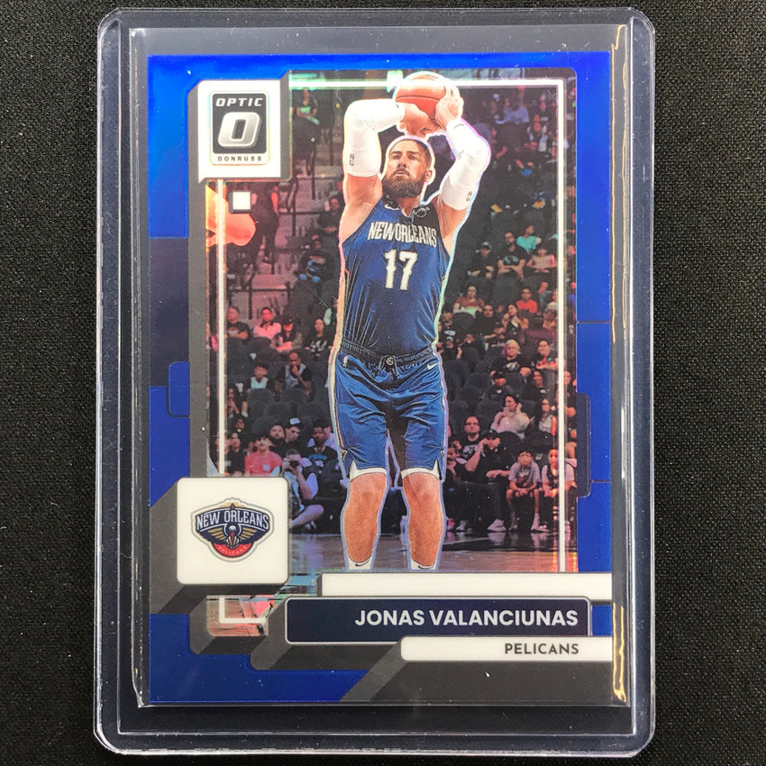 2022-23 Donruss Optic Jonas Valanciunas Blue 41/49
