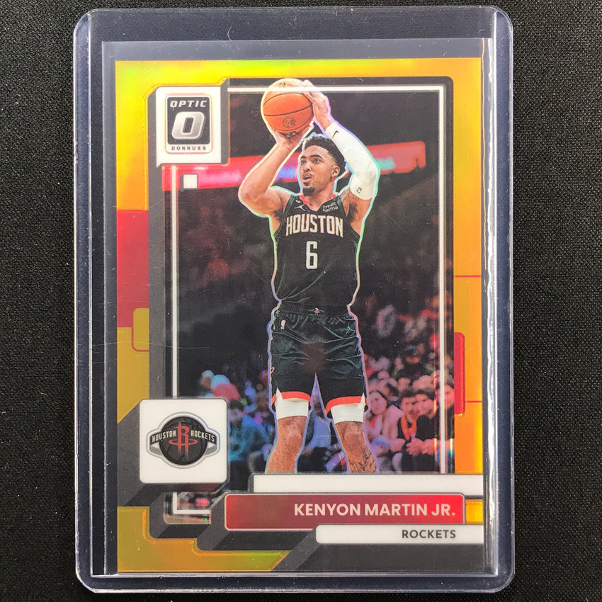 2022-23 Donruss Optic Kenyon Martin Jr. Gold Prizm 7/10
