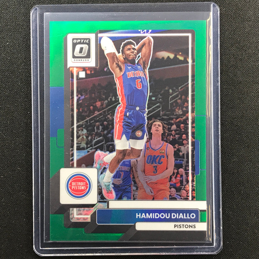2022-23 Donruss Optic Hamidou Diallo Green 5/5