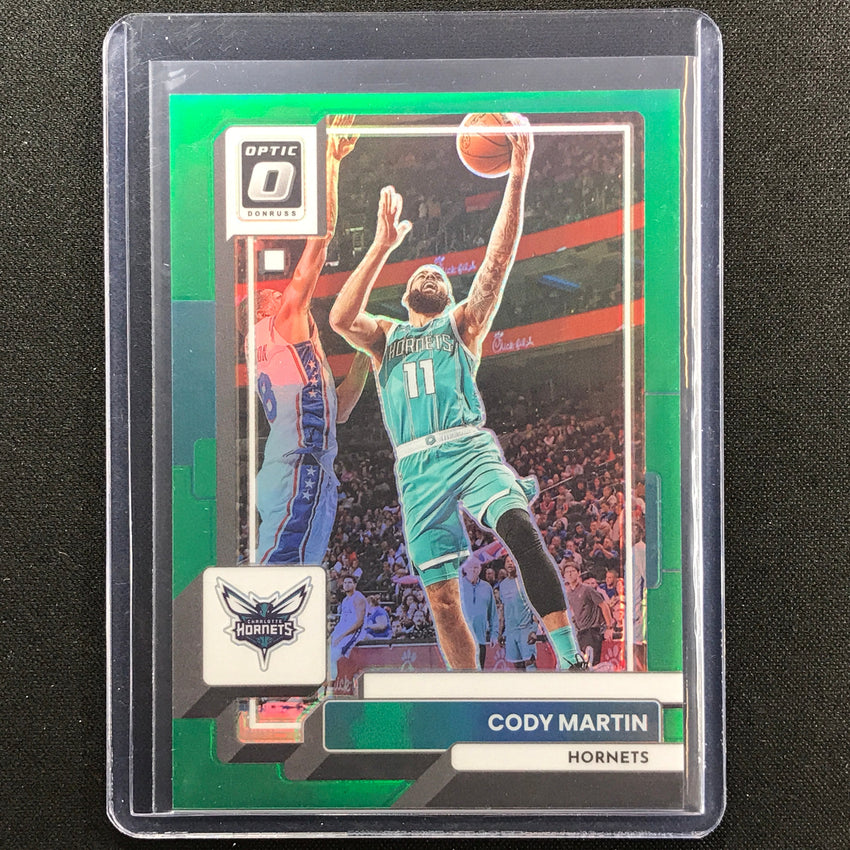 2022-23 Donruss Optic Cody Martin Green 2/5