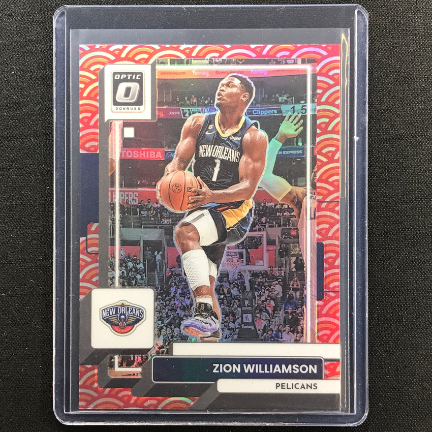 2022-23 Donruss Optic Zion Williamson Photon Ssp No 181