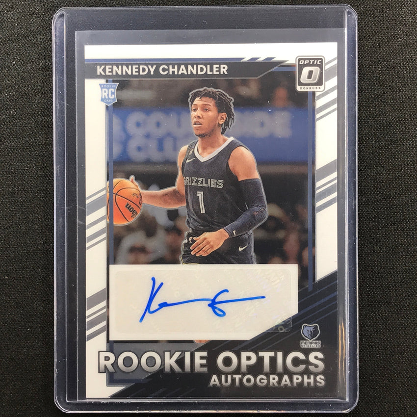 2022-23 Donruss Optic Kennedy Chandler Rookie Optics Auto Base 47/99