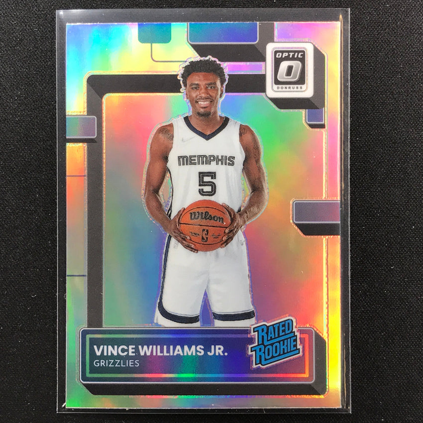 2022-23 Donruss Optic VINCE WILLIAMS JR. Rated Rookie Holo Silver Prizm #226