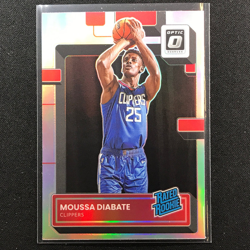 2022-23 Donruss Optic MOUSSA DIABATE Rated Rookie Holo Silver Prizm #247
