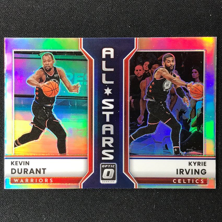2022-23 Donruss Optic Kevin Durant Kyrie Irving All-stars Holo Silver No 11
