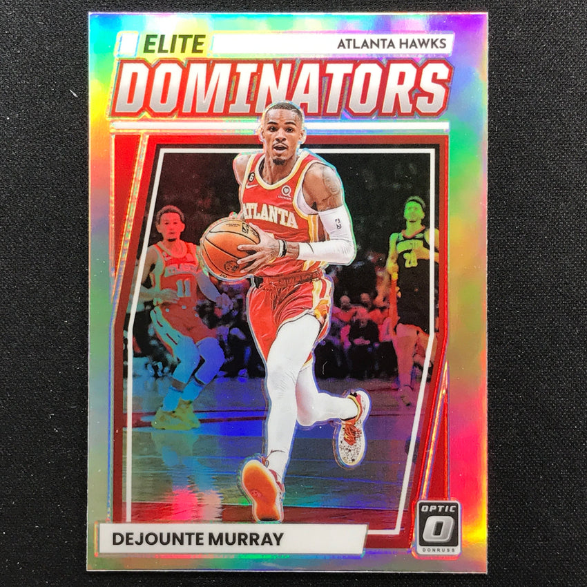 2022-23 Donruss Optic DEJOUNTE MURRAY Elite Dominators Holo Silver #12