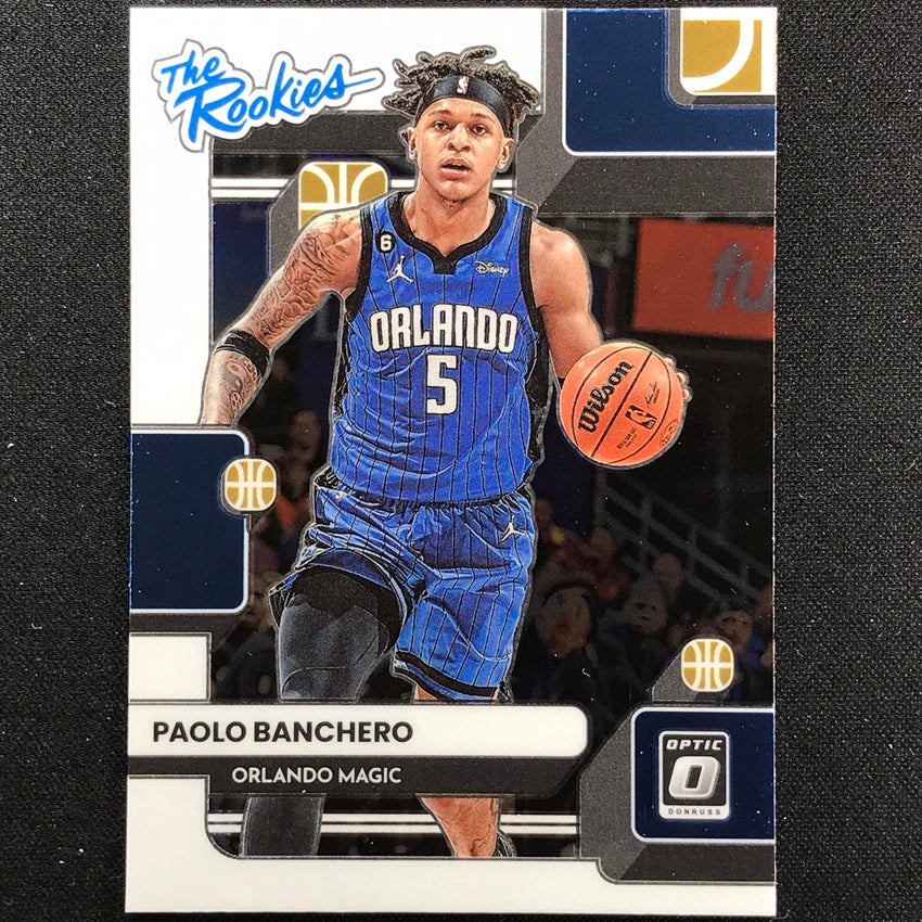 2022-23 Donruss Optic Paolo Banchero The Rookies Base No 1