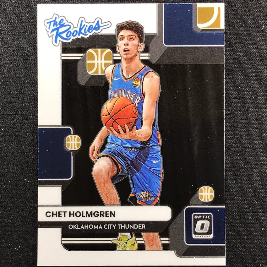 2022-23 Donruss Optic Chet Holmgren The Rookies Base No 2