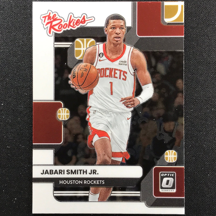 2022-23 Donruss Optic Jabari Smith Jr. The Rookies Base No 3
