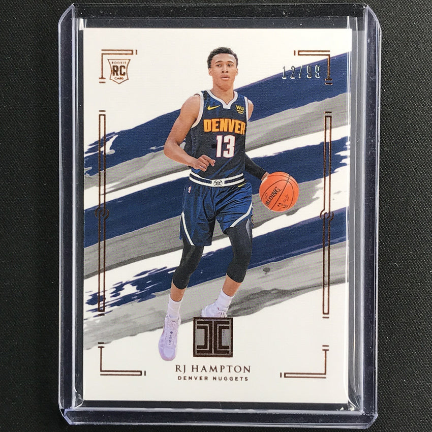 2020-21 Impeccable Rj Hampton Base Rookie Bronze 12/99