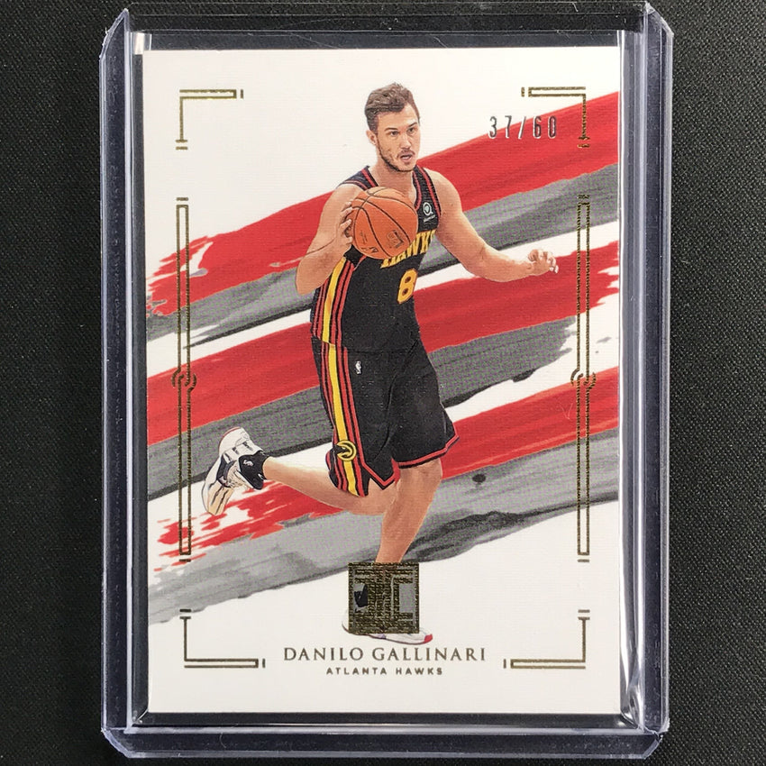 2020-21 Impeccable Danilo Gallinari Base Gold 37/60