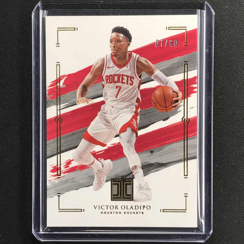 2020-21 Impeccable Victor Oladipo Base Gold 7/60