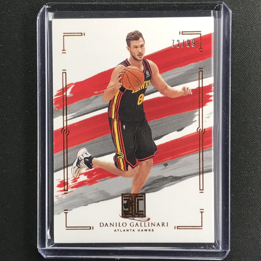 2020-21 Impeccable Danilo Gallinari Base Bronze 72/99