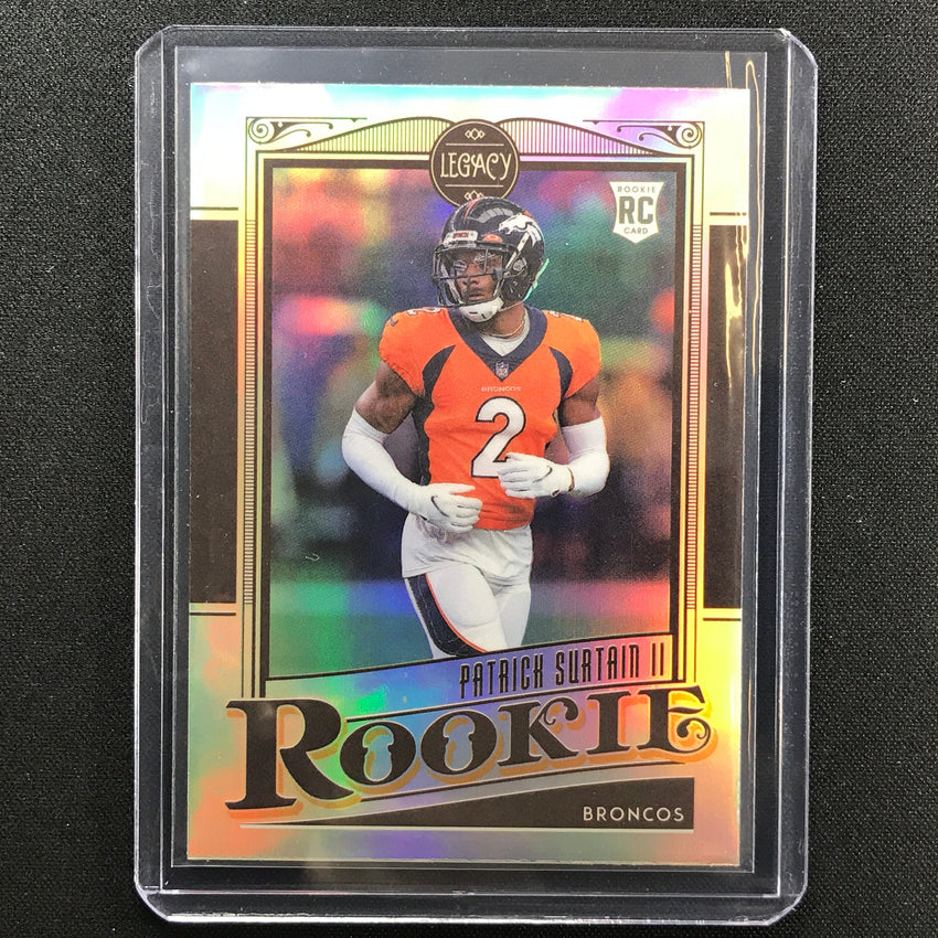 2021 Chronicles Patrick Surtain Ii Legacy Update Rookie Silver Prizm No 208