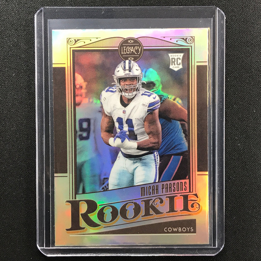 2021 Chronicles Micah Parsons Legacy Update Rookie Silver Prizm No 210