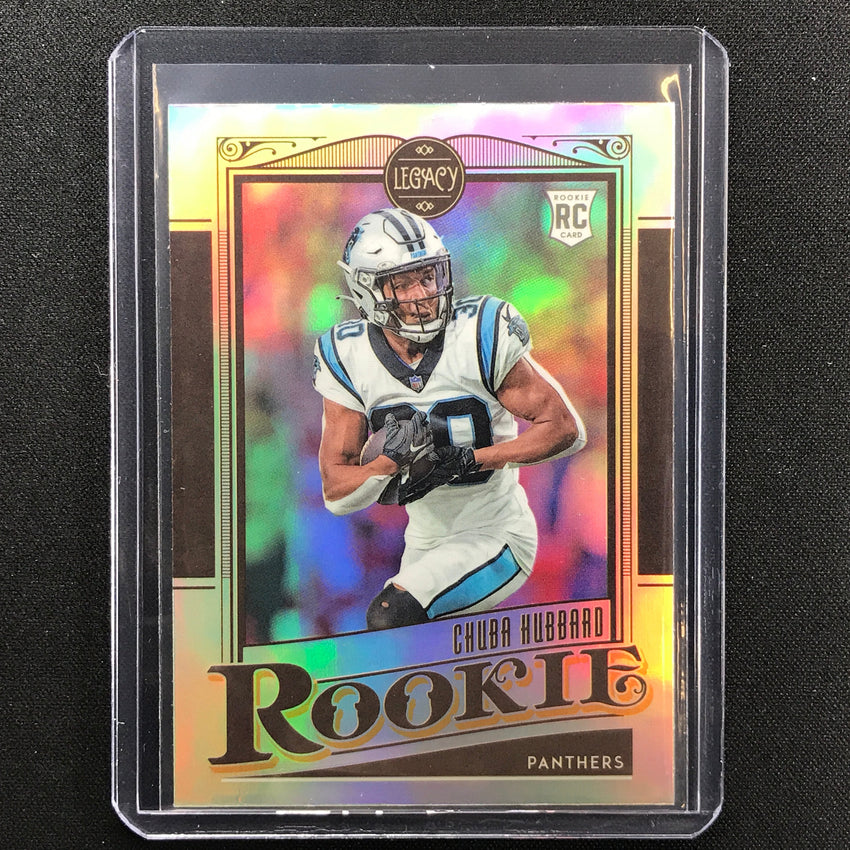 2021 Chronicles CHUBA HUBBARD Legacy Update Rookie Silver Prizm #214