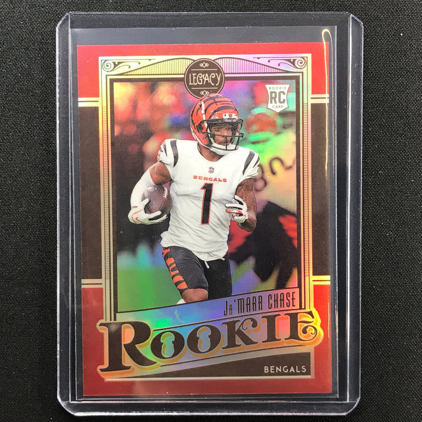 2021 Chronicles Jamarr Chase Legacy Update Rookie Red 99/99