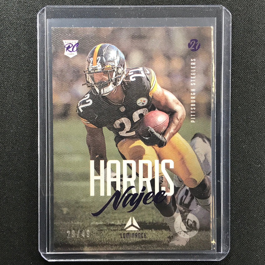2021 Chronicles Najee Harris Luminance Update Rookie Purple 29/49
