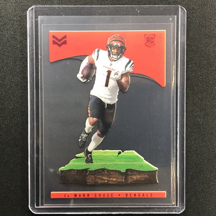 2021 Chronicles Jamarr Chase Magnitude Rookie Red 15/199