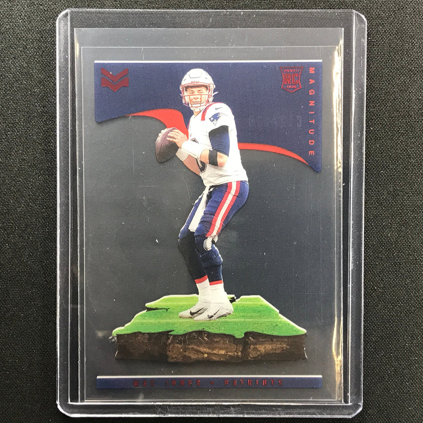 2021 Chronicles Mac Jones Magnitude Rookie Red 82/199