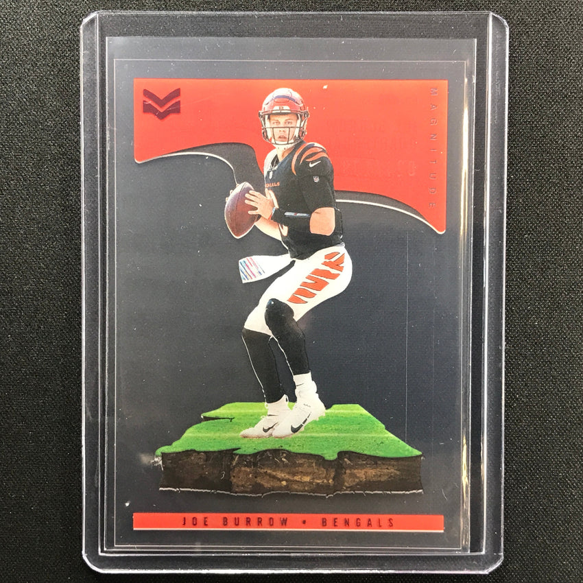 2021 Chronicles Joe Burrow Magnitude Red 24/199