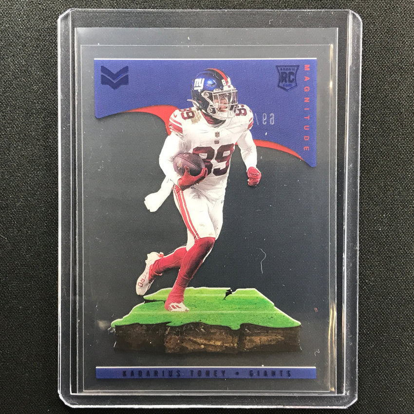 2021 Chronicles Kadarius Toney Magnitude Rookie Blue 69/99