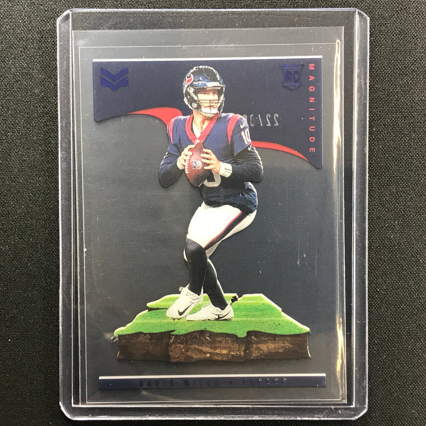2021 Chronicles Davis Mills Magnitude Rookie Blue 22/99