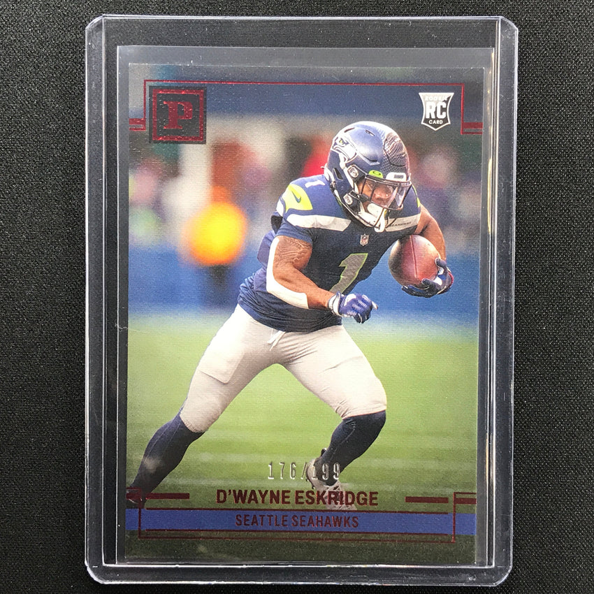 2021 Chronicles Dwayne Eskrdige Panini Base Set Rookie Red 176/199