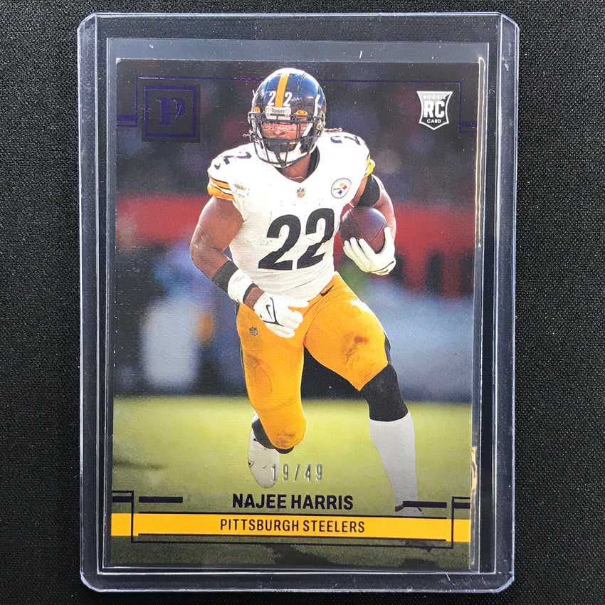 2021 Chronicles Najee Harris Panini Base Set Rookie Purple 19/49