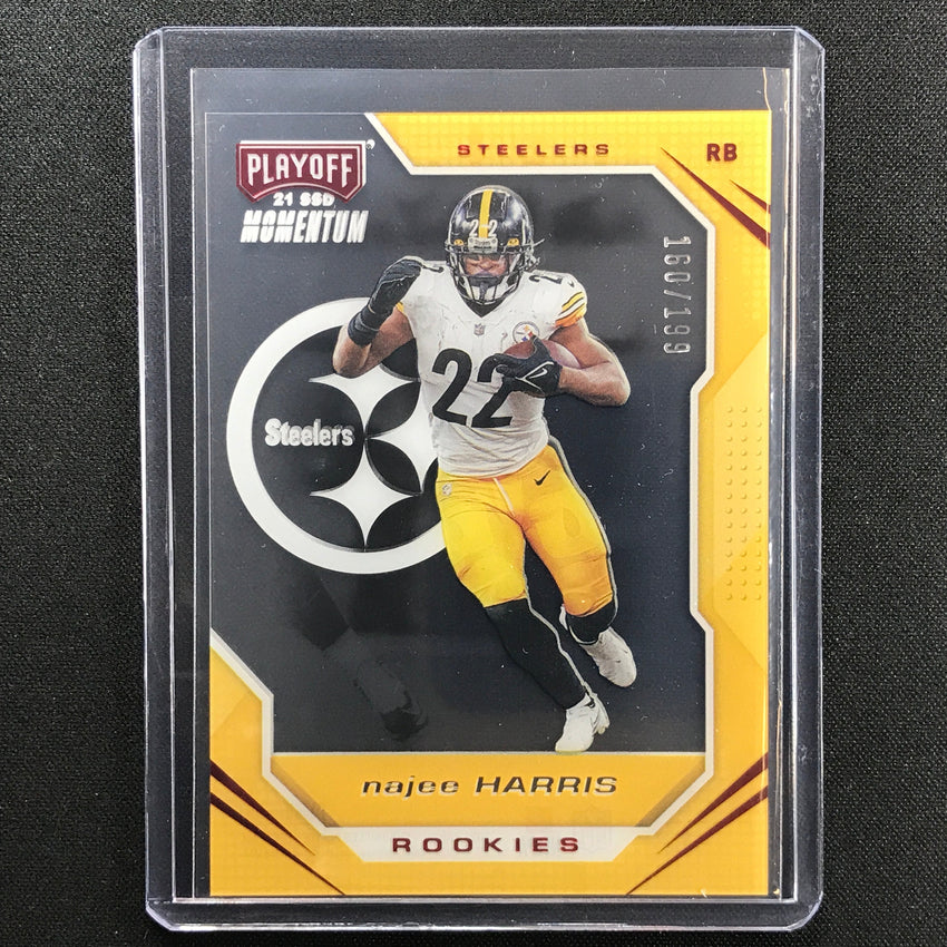 2021 Chronicles Najee Harris Playoff Momentum Rookie Red 160/199