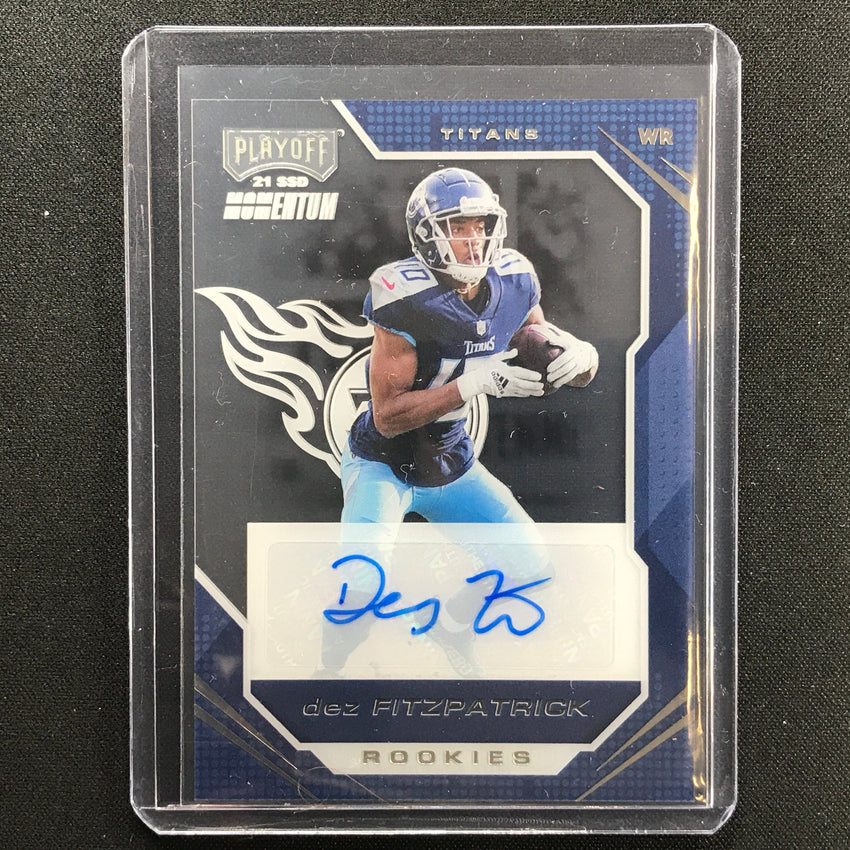 2021 Chronicles DEZ FITZPATRICK Playoff Momentum Rookie Auto #27