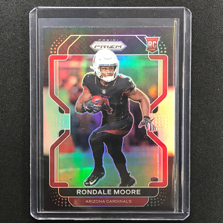 2021 Chronicles RONDALE MOORE Prizm Black Rookie Silver #22