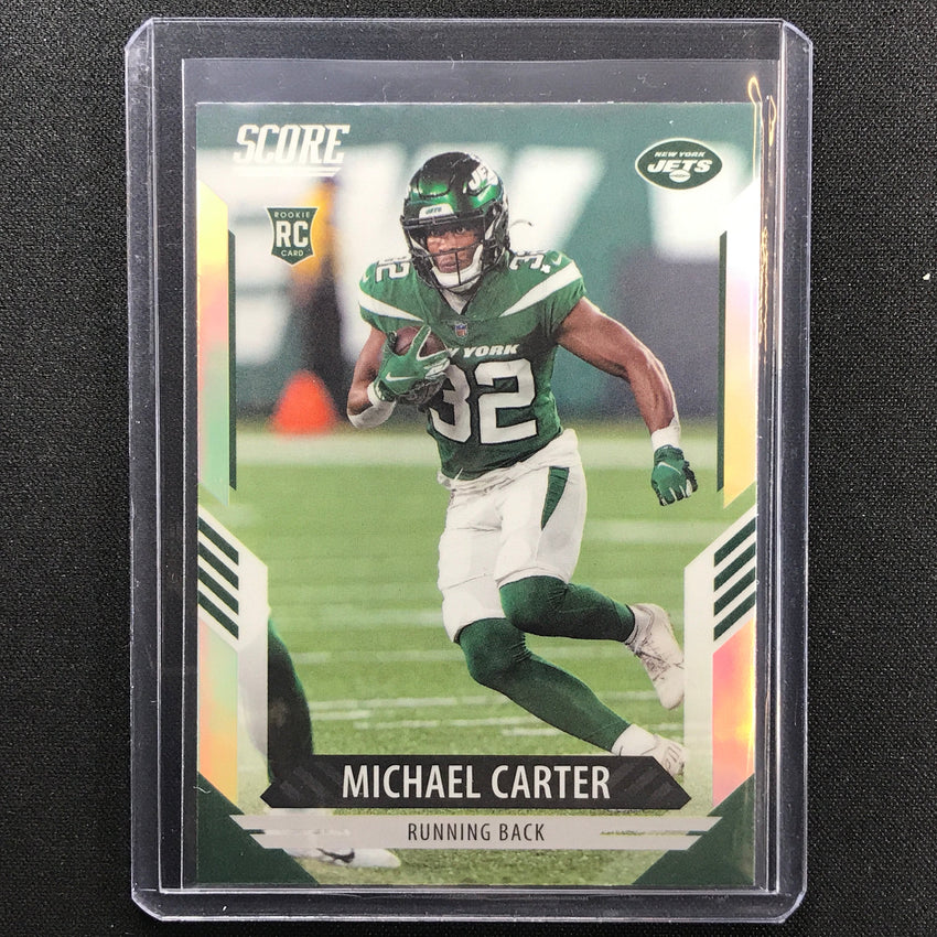 2021 Chronicles MICHAEL CARTER Score Update Rookie Silver Prizm #407